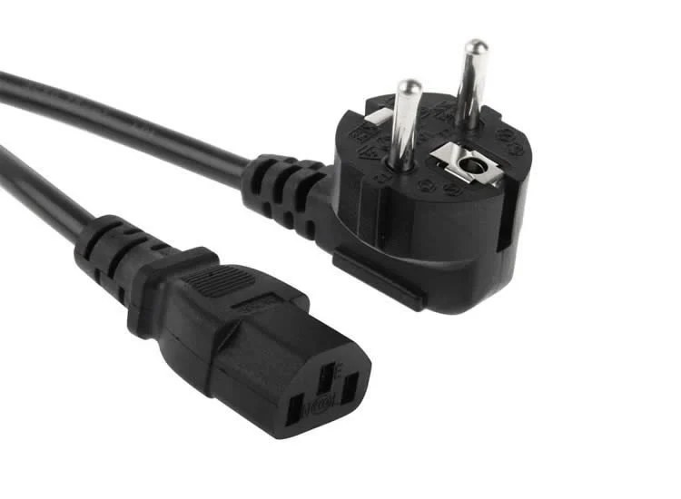 Power - Güç Kablosu 1.5 metre Pc - Monitör - Adaptör - Siyah
