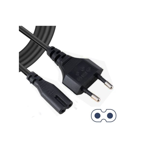 Teyp Fişi - Notebook Adaptör Power Kablo 1.5 Metre