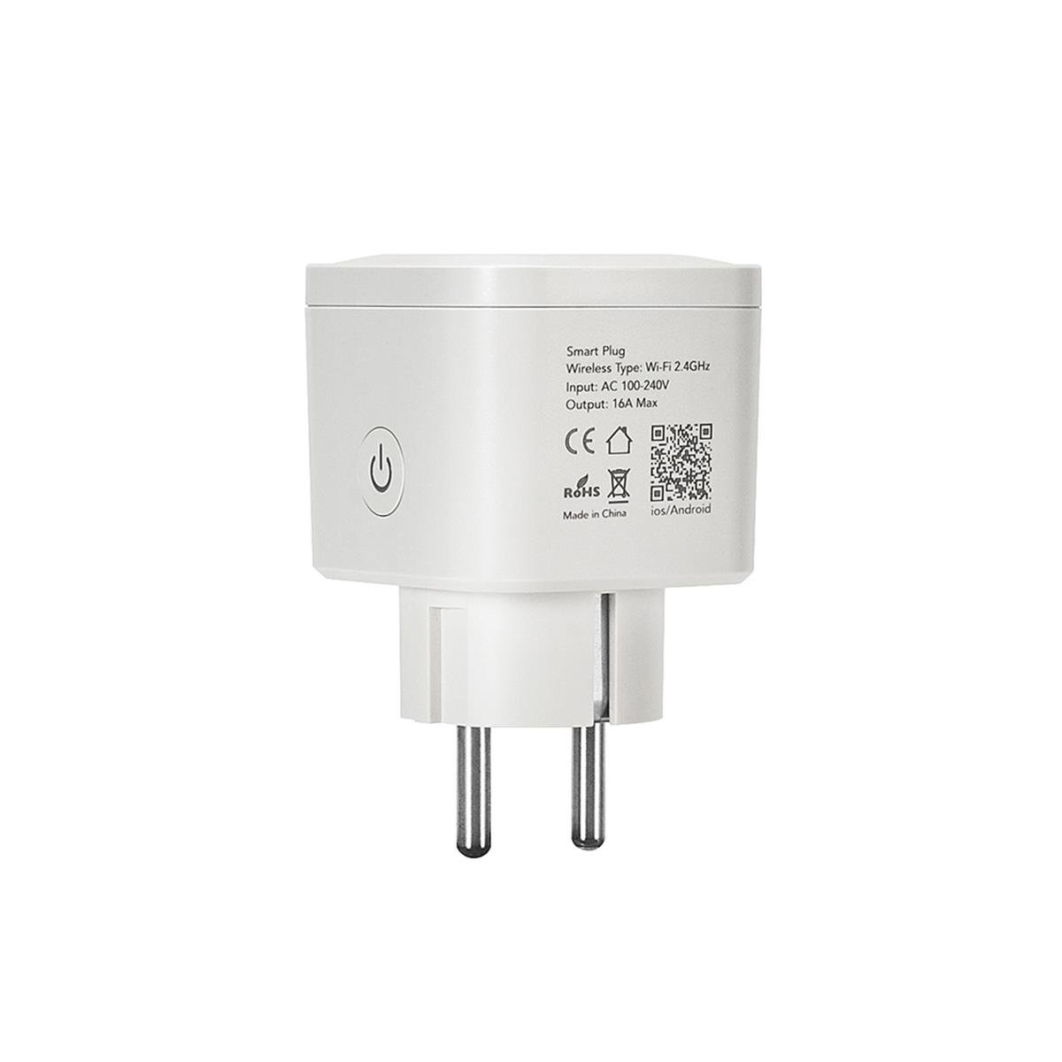 X-Plug 16A Akım Korumalı Akıllı Priz - Wifi Özellikli Telefon Kontrollü