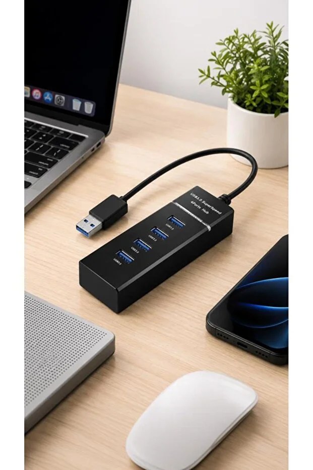 Torima Usb Hub 4 Port Çoklayıcı 3.0 Çoğaltıcı YD32 Siyah