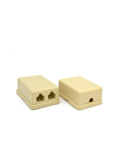 2 Port Telefon Terminal Dağıtım Kutusu Bağlantı Buatı Rj11