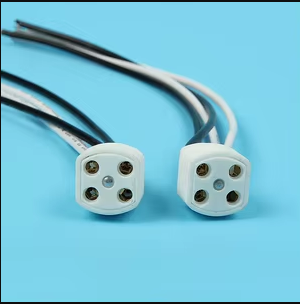 4 pin UVC led tutucu - konnektör